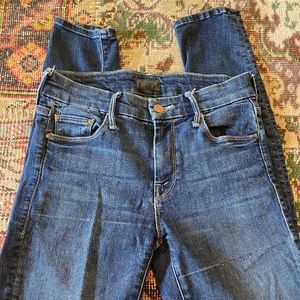 Mother The Looker Jean in Here Kitty Kitty Size 25